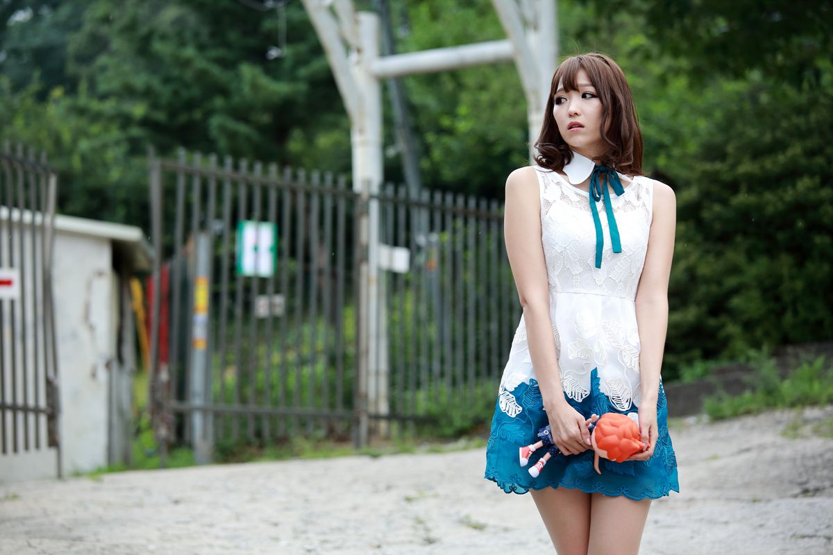 极品女神李恩慧/???《街拍蕾丝连衣裙》-图53