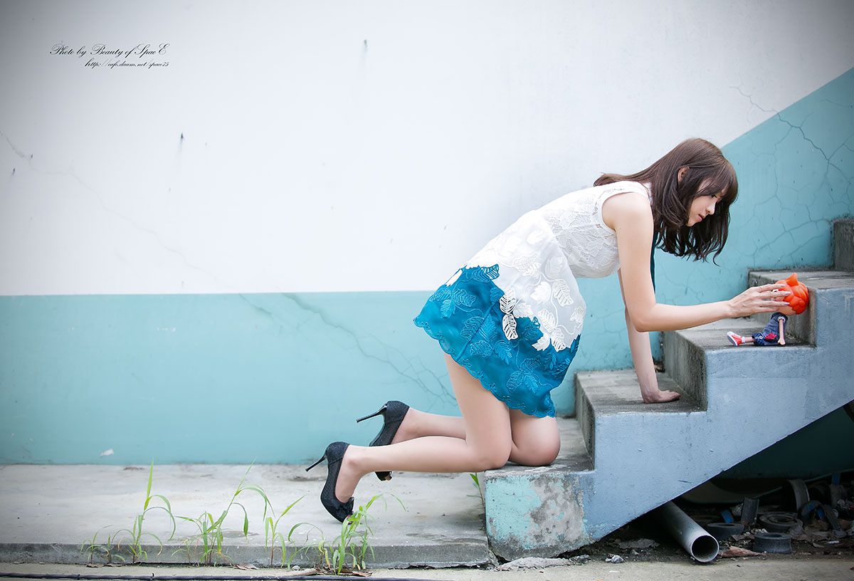 极品女神李恩慧/???《街拍蕾丝连衣裙》-图66