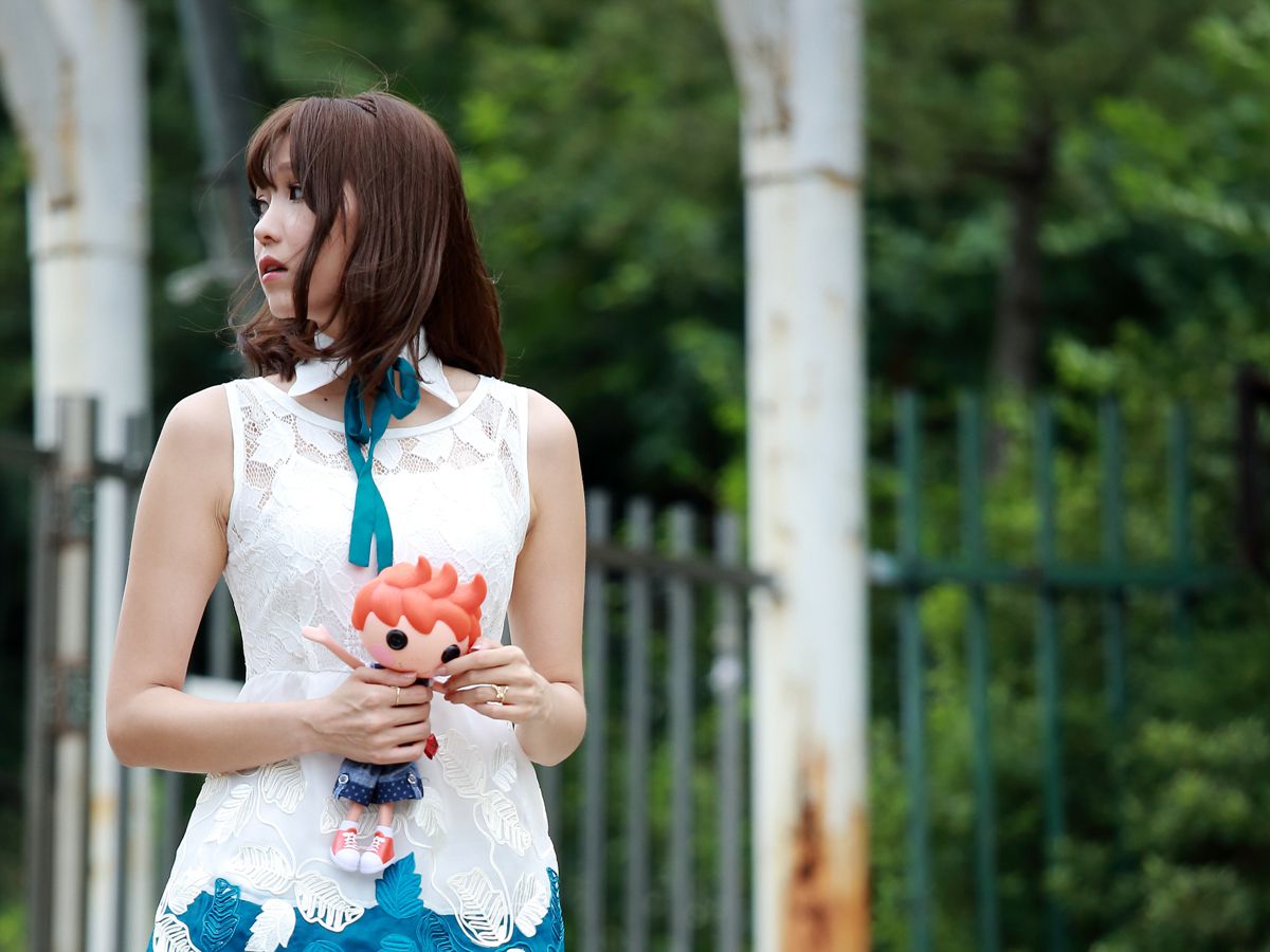 极品女神李恩慧/???《街拍蕾丝连衣裙》-图71