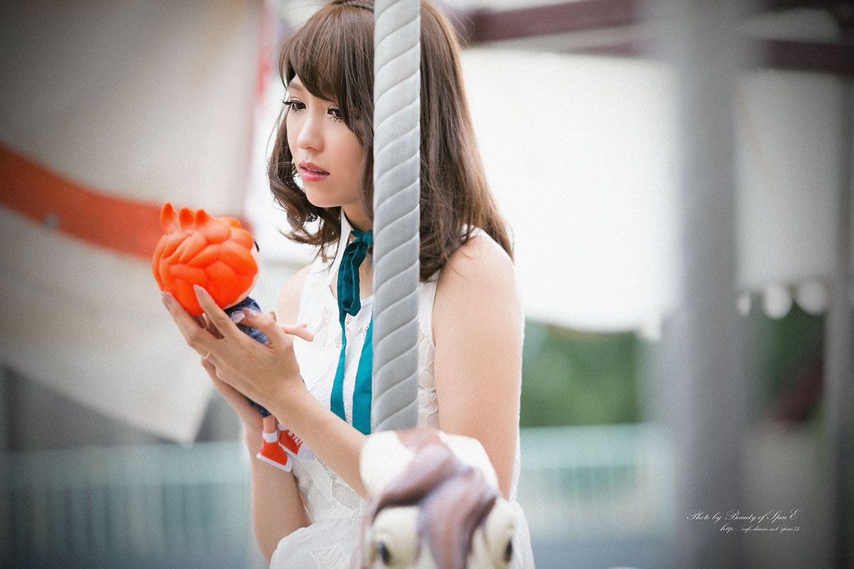 极品女神李恩慧/???《街拍蕾丝连衣裙》-图8