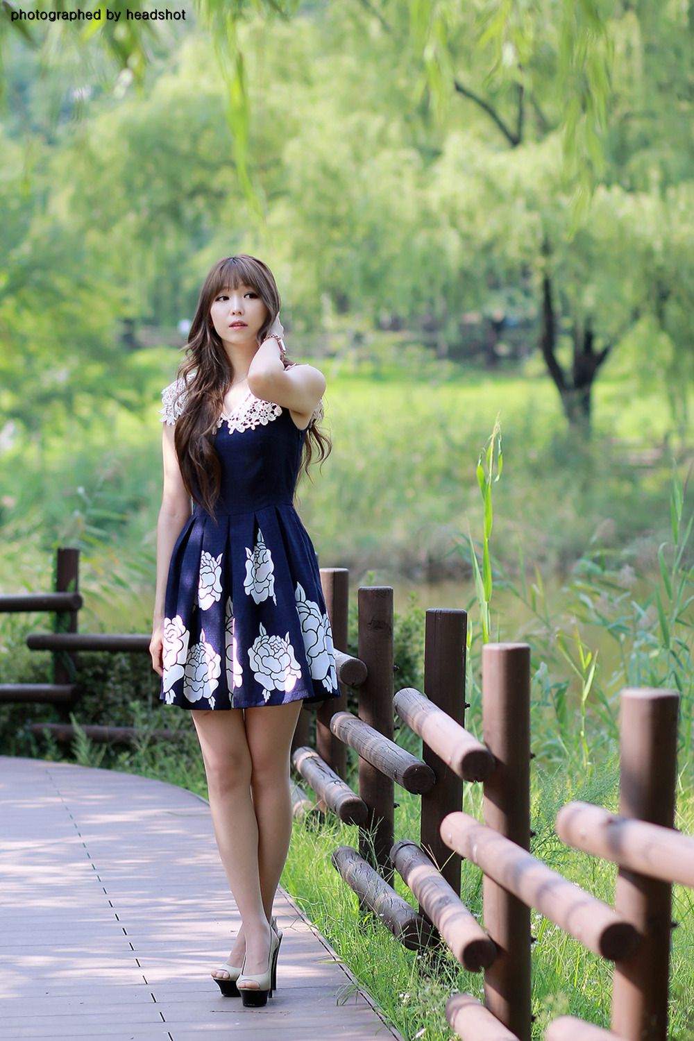 韩国女神李仁慧/Lee Eun Hye《小清新连衣裙》外拍-图11