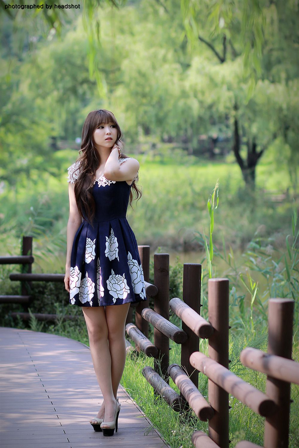 韩国女神李仁慧/Lee Eun Hye《小清新连衣裙》外拍-图12