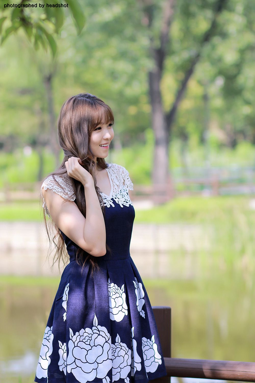 韩国女神李仁慧/Lee Eun Hye《小清新连衣裙》外拍-图13