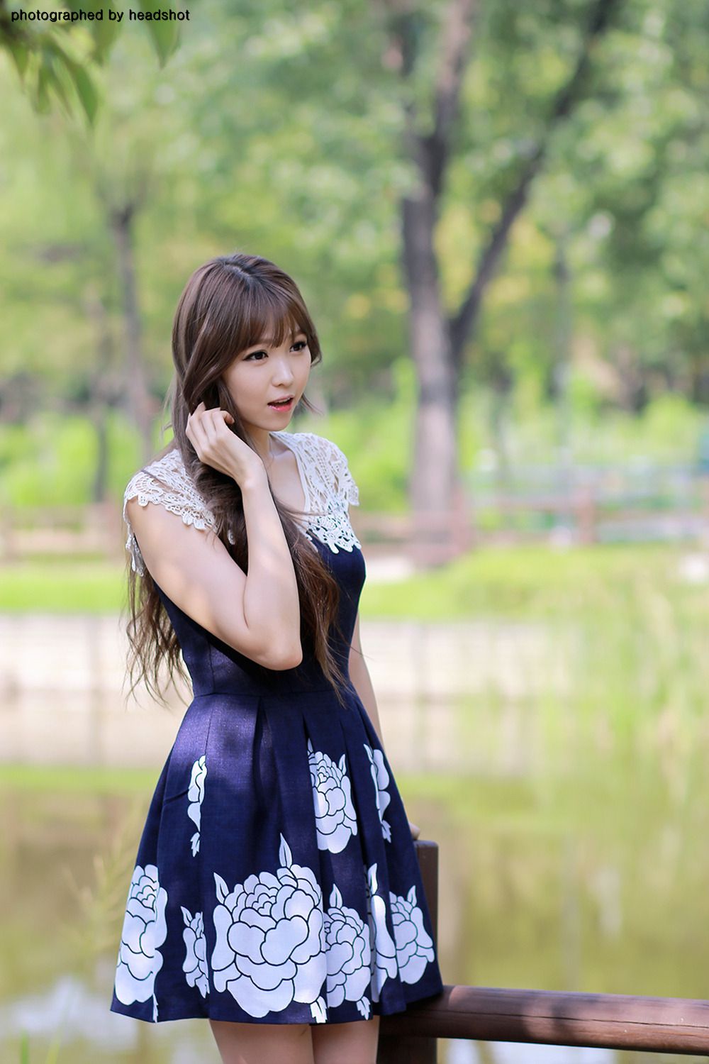 韩国女神李仁慧/Lee Eun Hye《小清新连衣裙》外拍-图17