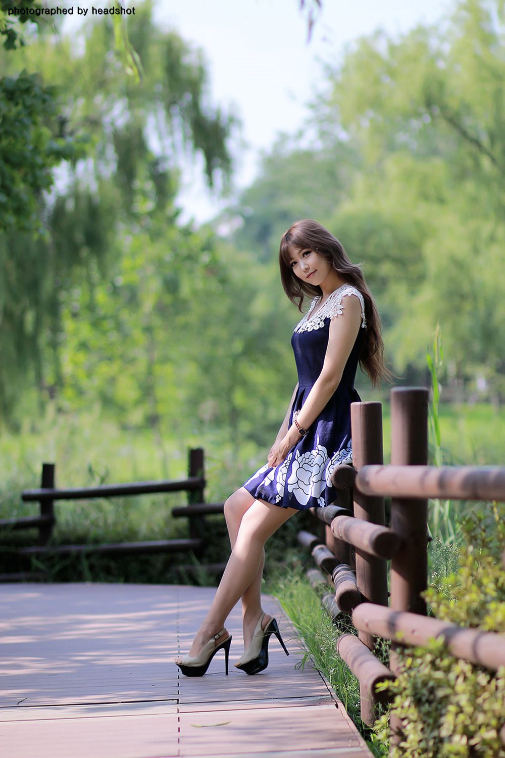 韩国女神李仁慧/Lee Eun Hye《小清新连衣裙》外拍-图2