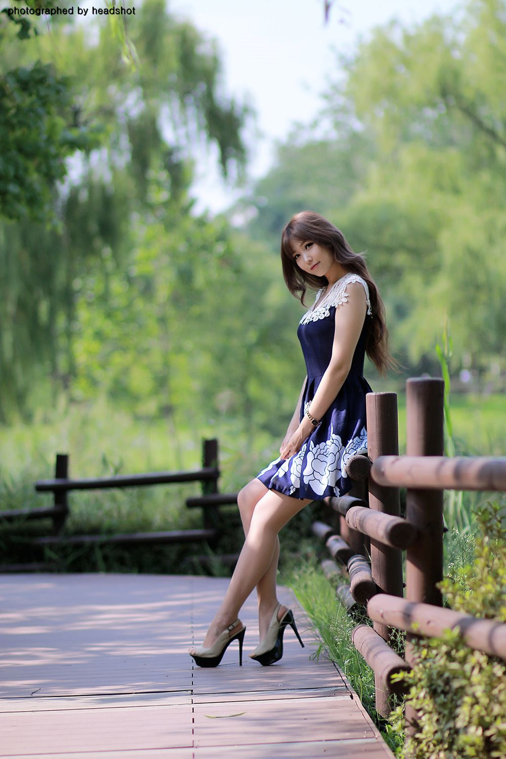 韩国女神李仁慧/Lee Eun Hye《小清新连衣裙》外拍-图3