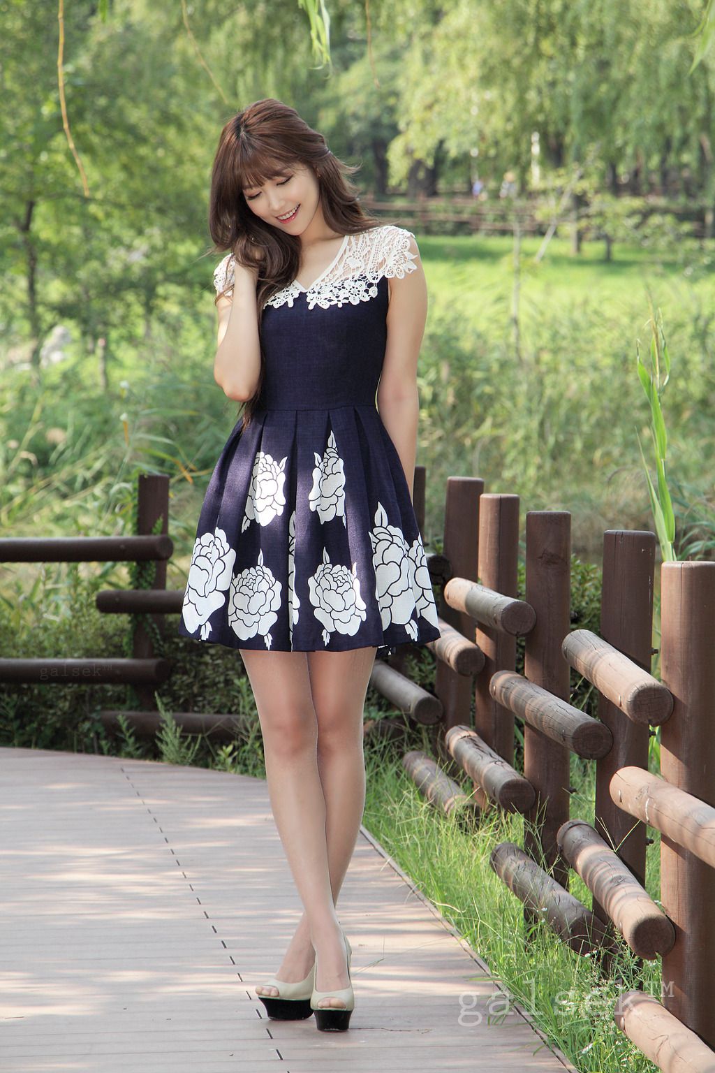 韩国女神李仁慧/Lee Eun Hye《小清新连衣裙》外拍-图48