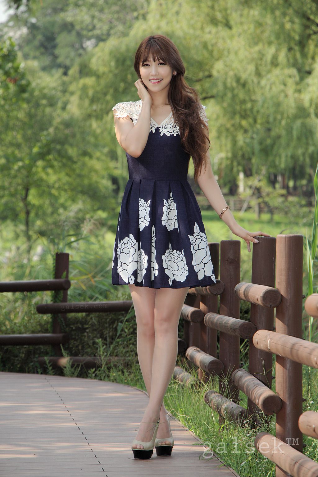 韩国女神李仁慧/Lee Eun Hye《小清新连衣裙》外拍-图50