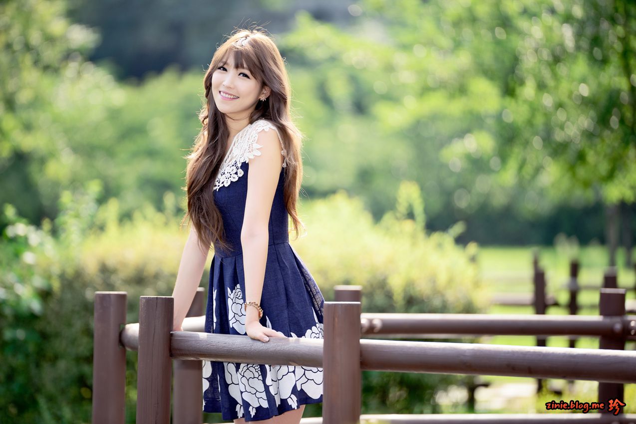 韩国女神李仁慧/Lee Eun Hye《小清新连衣裙》外拍-图61