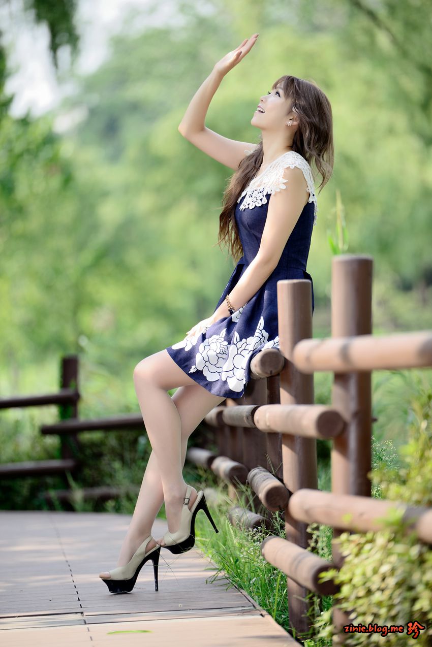 韩国女神李仁慧/Lee Eun Hye《小清新连衣裙》外拍-图64