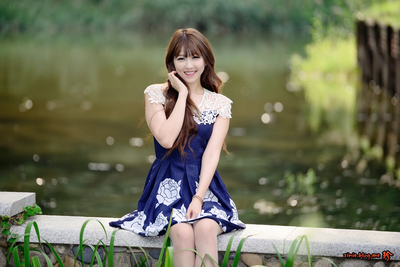 韩国女神李仁慧/Lee Eun Hye《小清新连衣裙》外拍-图66