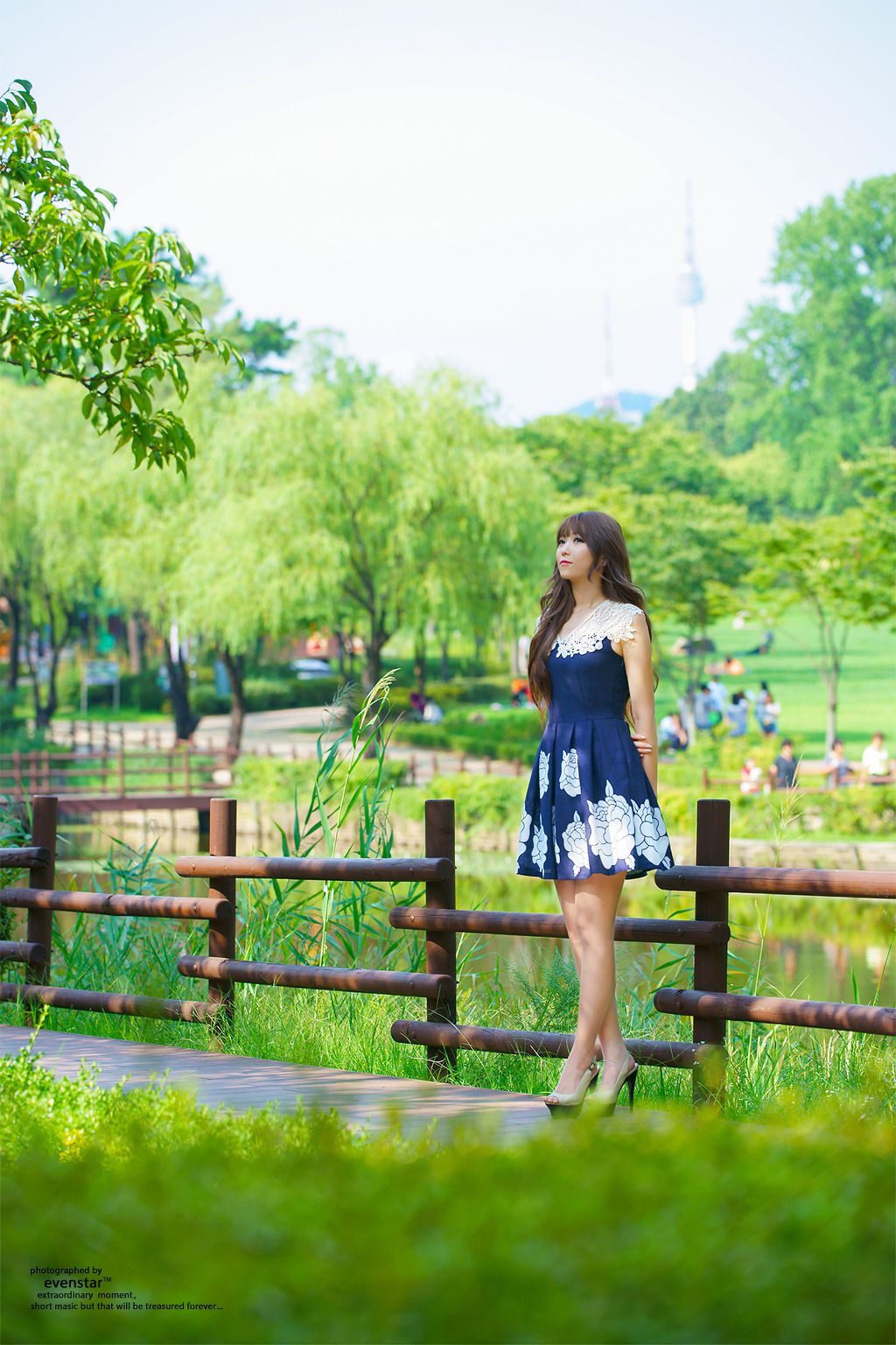 韩国女神李仁慧/Lee Eun Hye《小清新连衣裙》外拍-图69