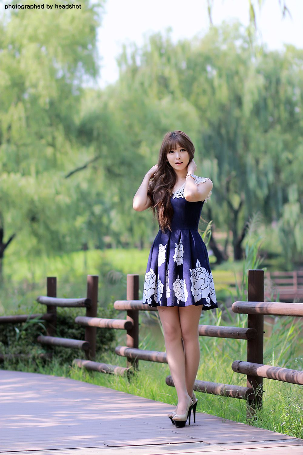 韩国女神李仁慧/Lee Eun Hye《小清新连衣裙》外拍-图7