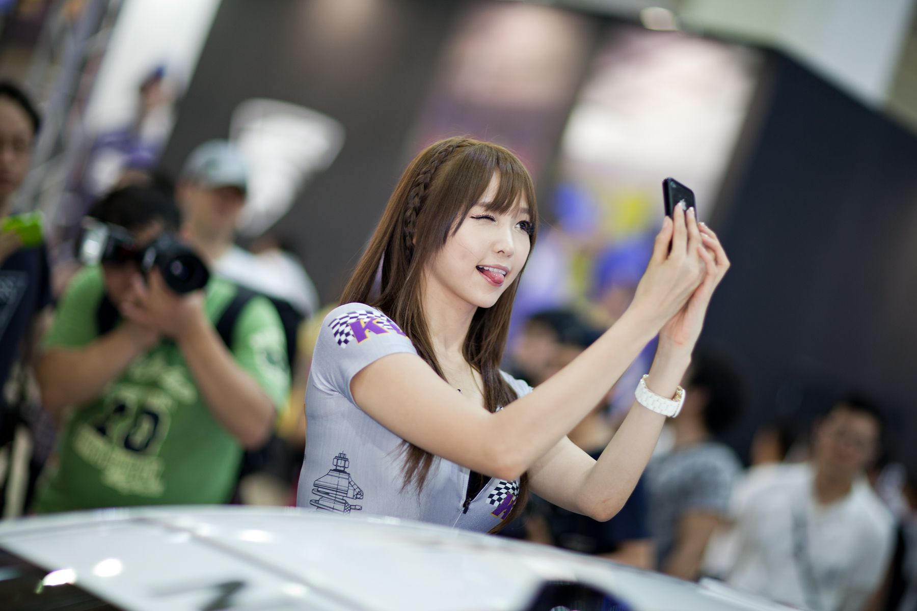 车模李恩慧《赛车展图片合集》高清套图-图140