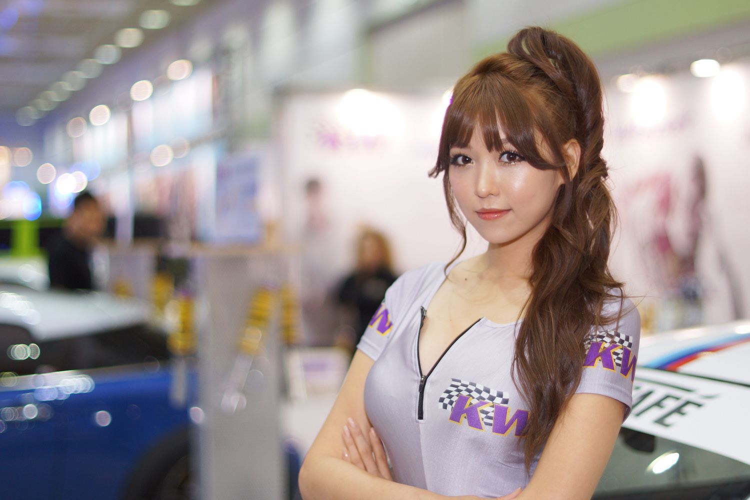 车模李恩慧《赛车展图片合集》高清套图-图1