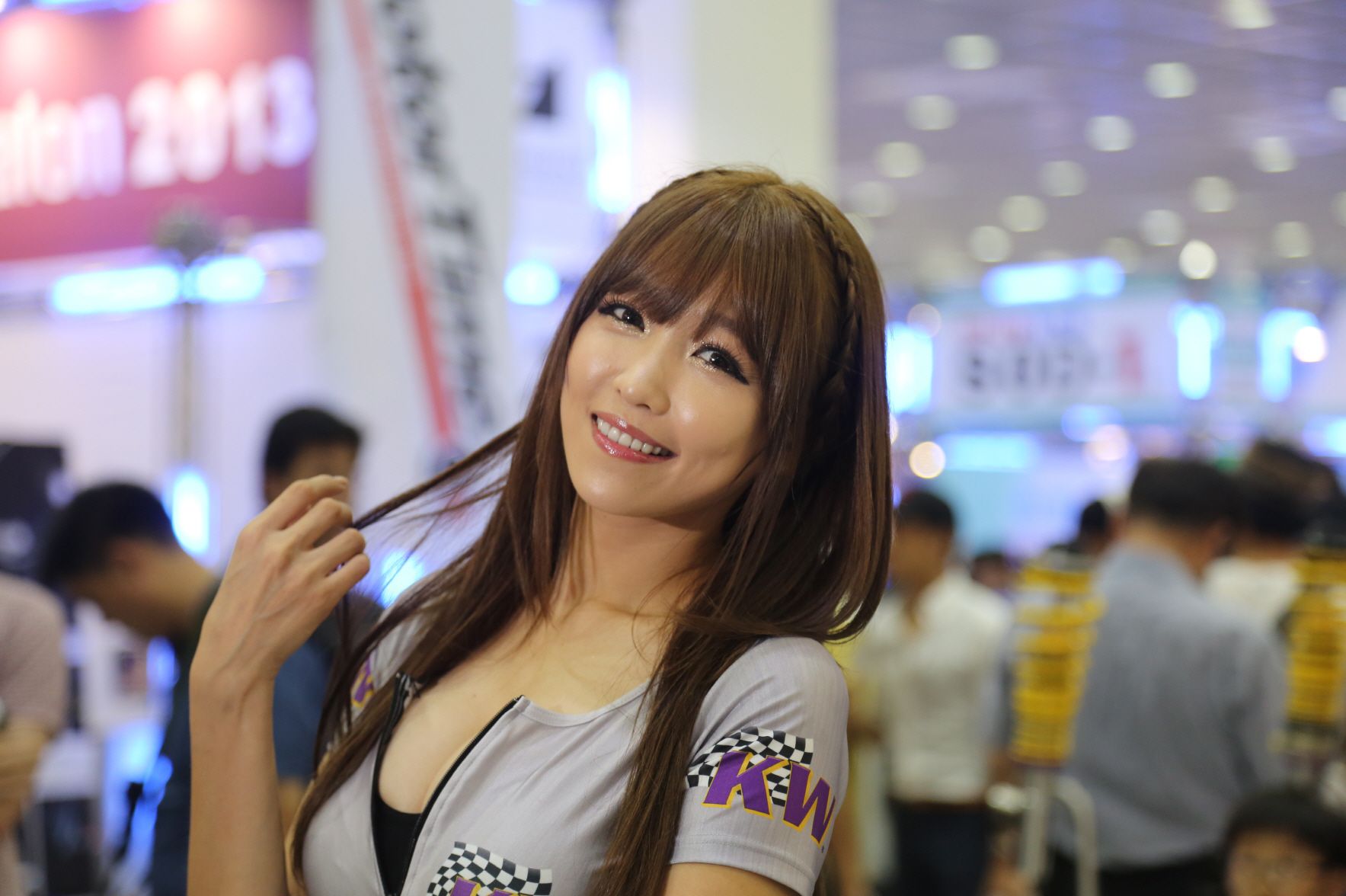 车模李恩慧《赛车展图片合集》高清套图-图19