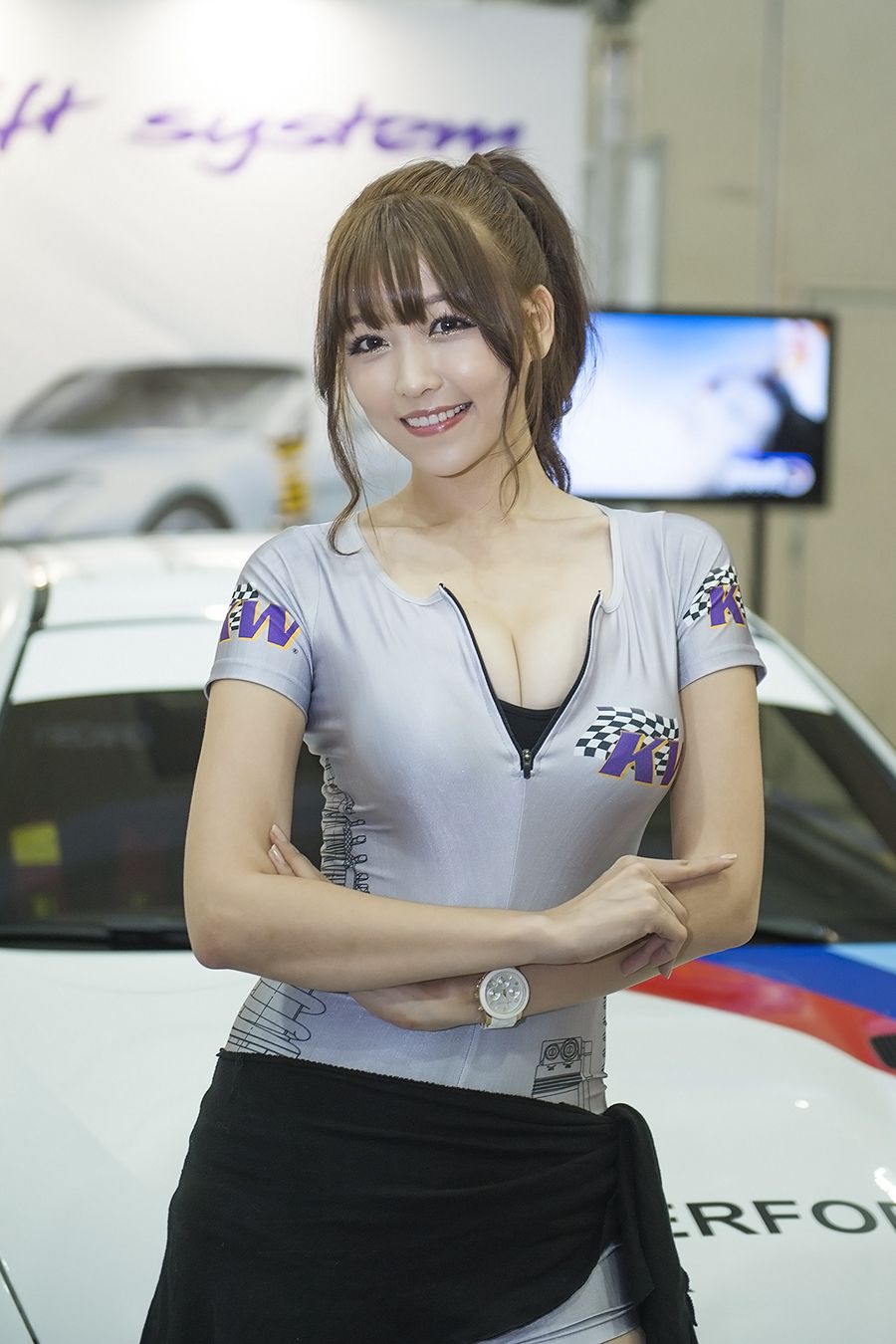 车模李恩慧《赛车展图片合集》高清套图-图75