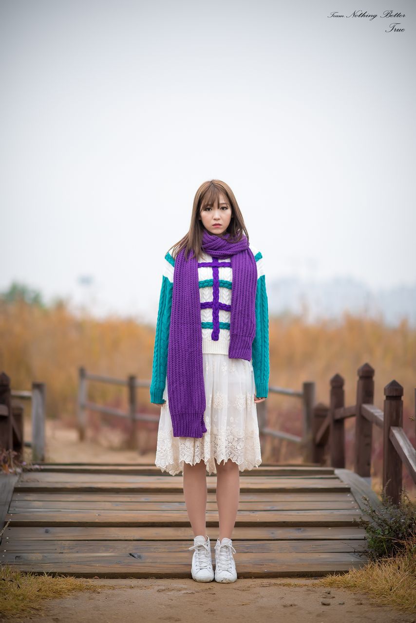 李仁慧《户外小清新围巾系列》套图-图113