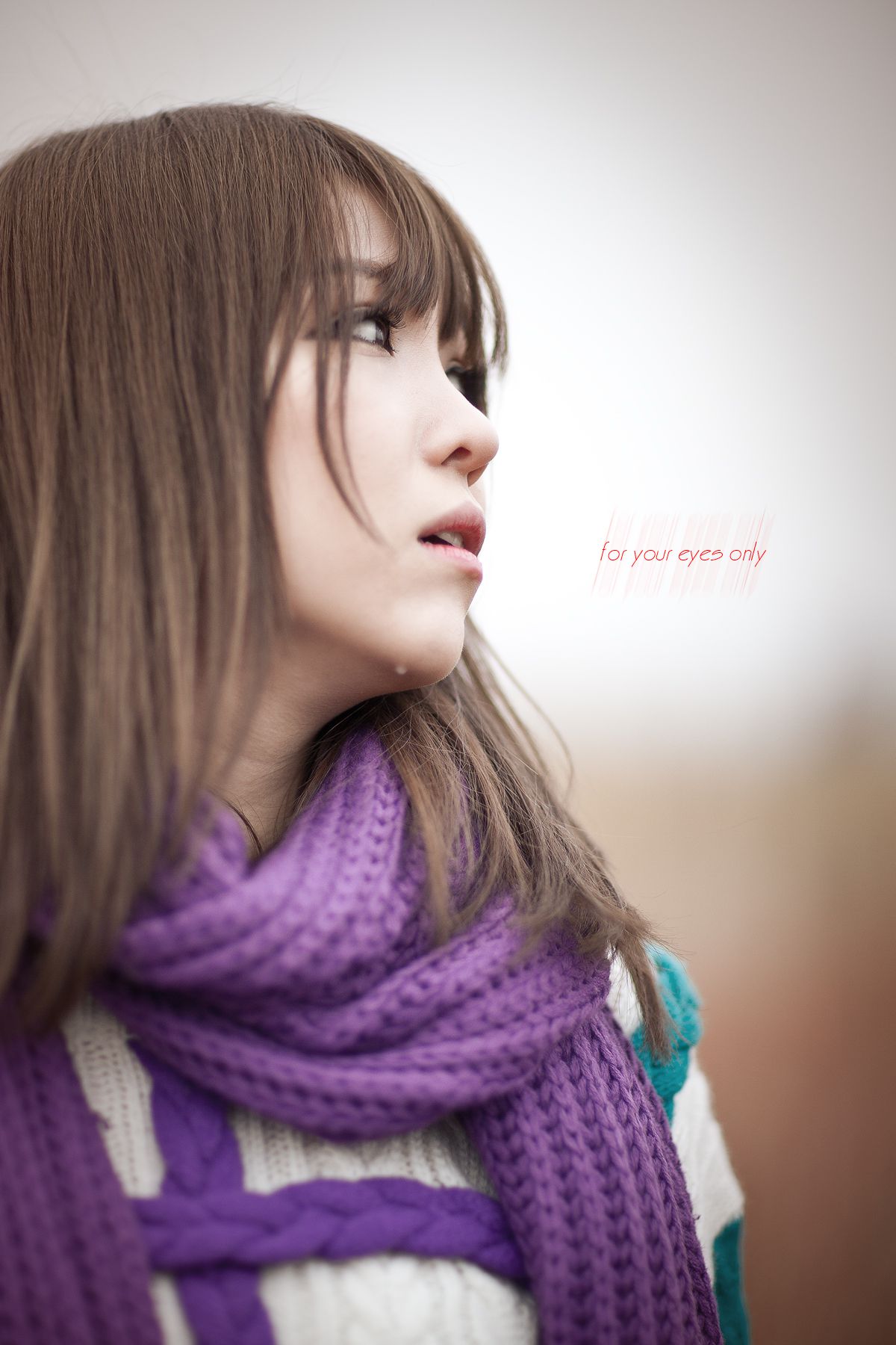 李仁慧《户外小清新围巾系列》套图-图13