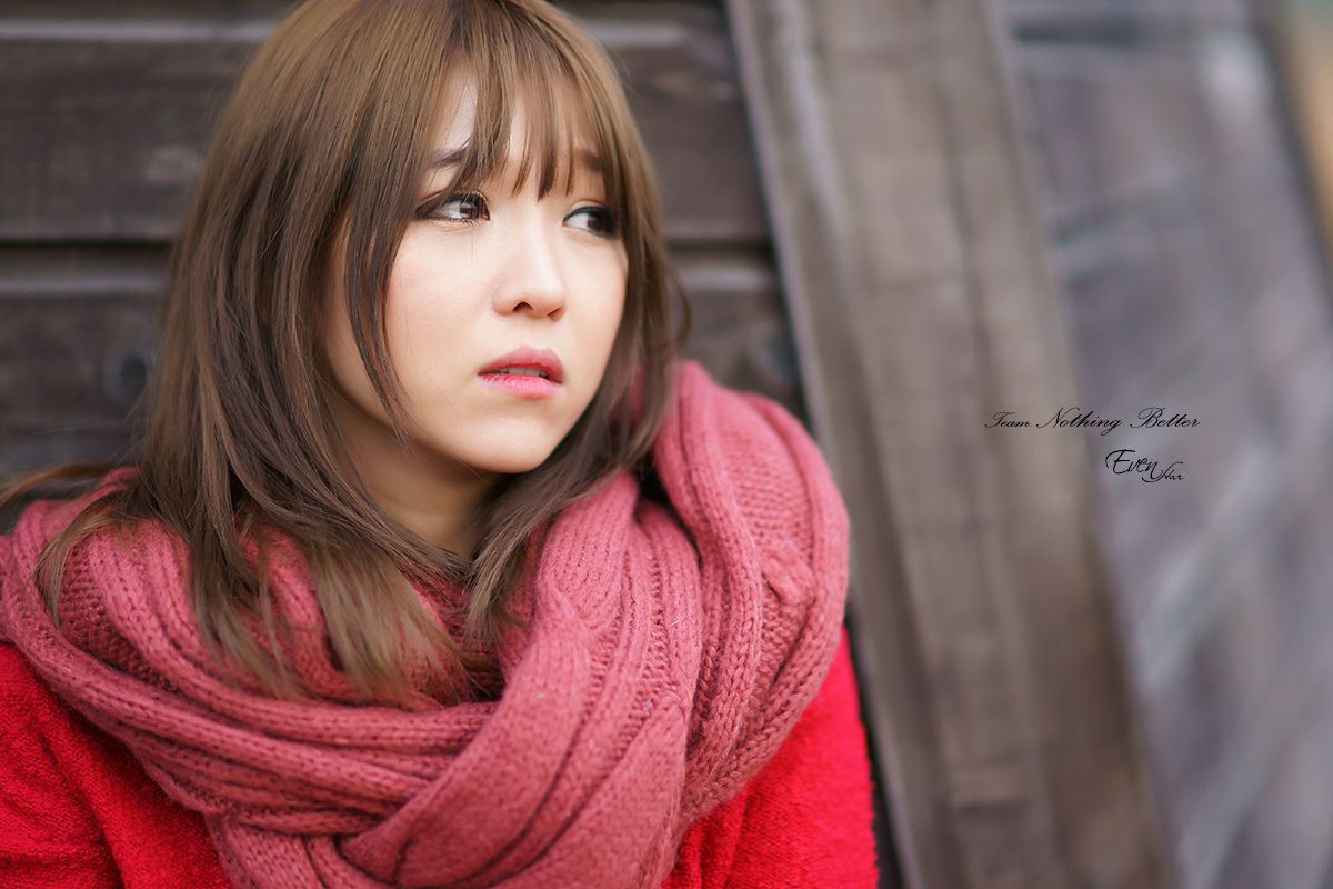 李仁慧《户外小清新围巾系列》套图-图16