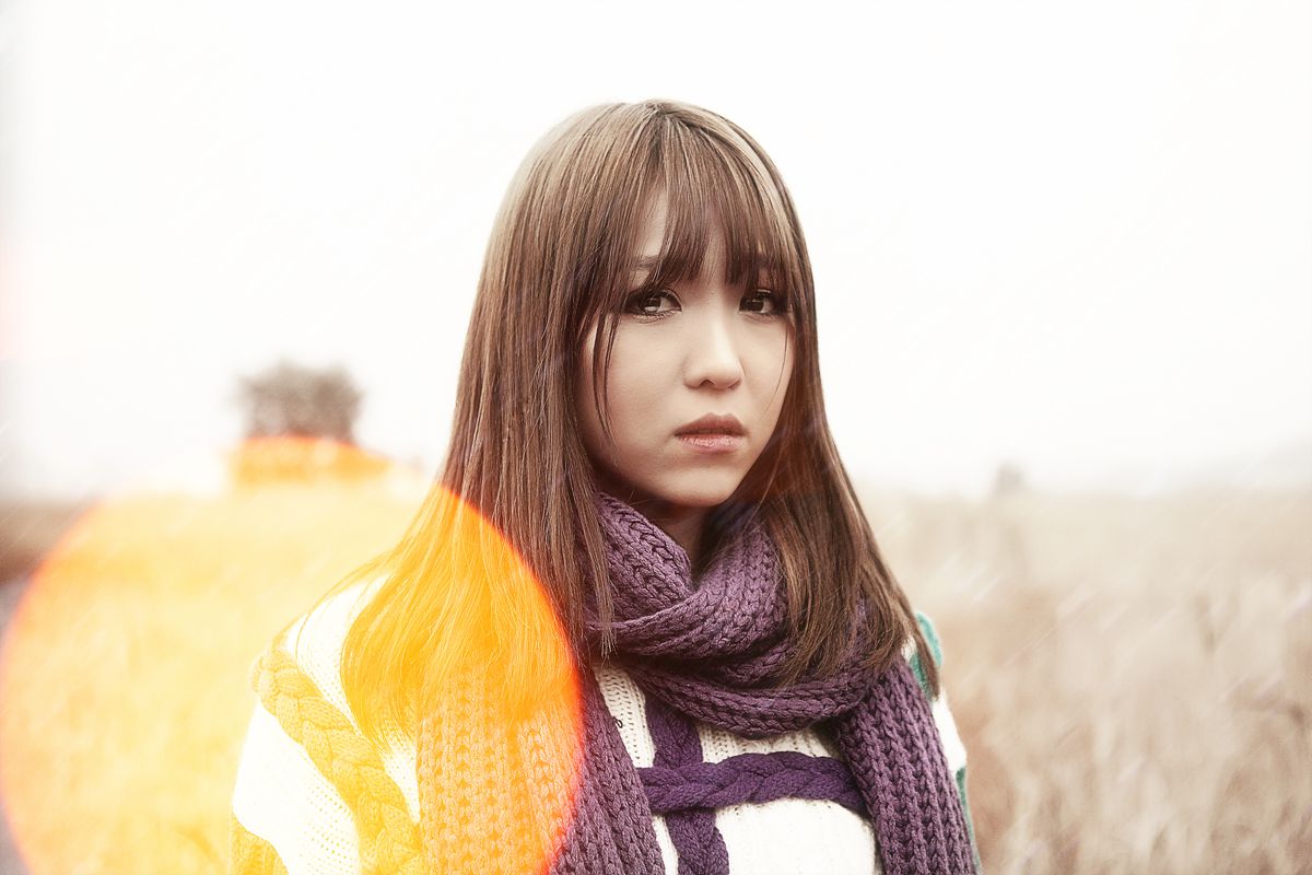 李仁慧《户外小清新围巾系列》套图-图38