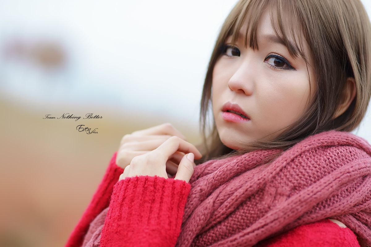 李仁慧《户外小清新围巾系列》套图-图42