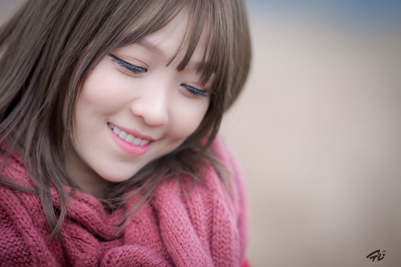 李仁慧《户外小清新围巾系列》套图-图44