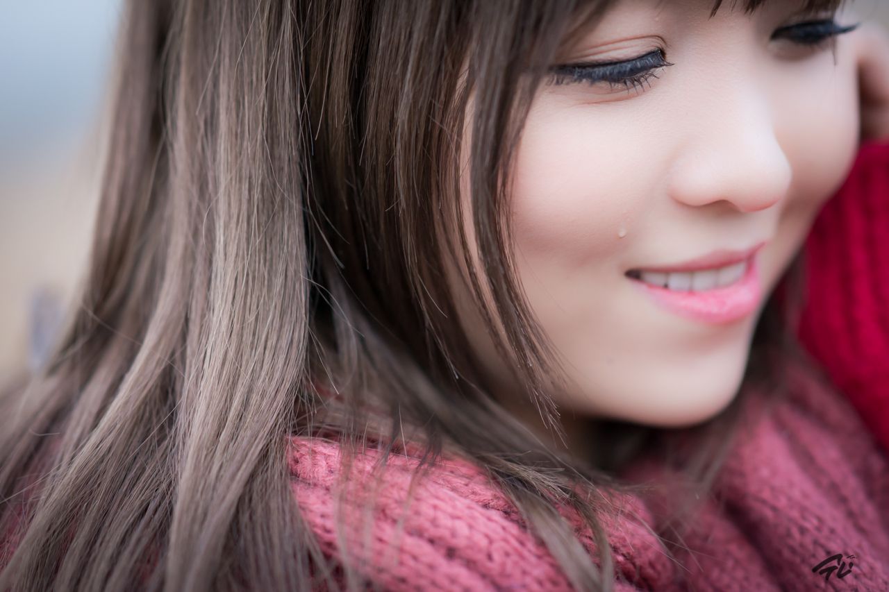 李仁慧《户外小清新围巾系列》套图-图45