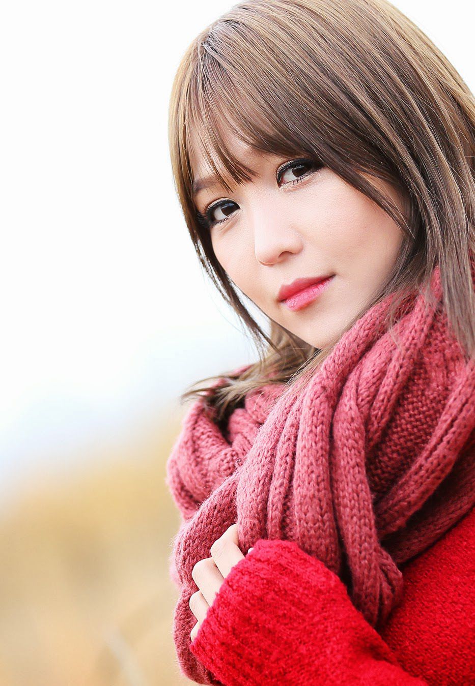 李仁慧《户外小清新围巾系列》套图-图4