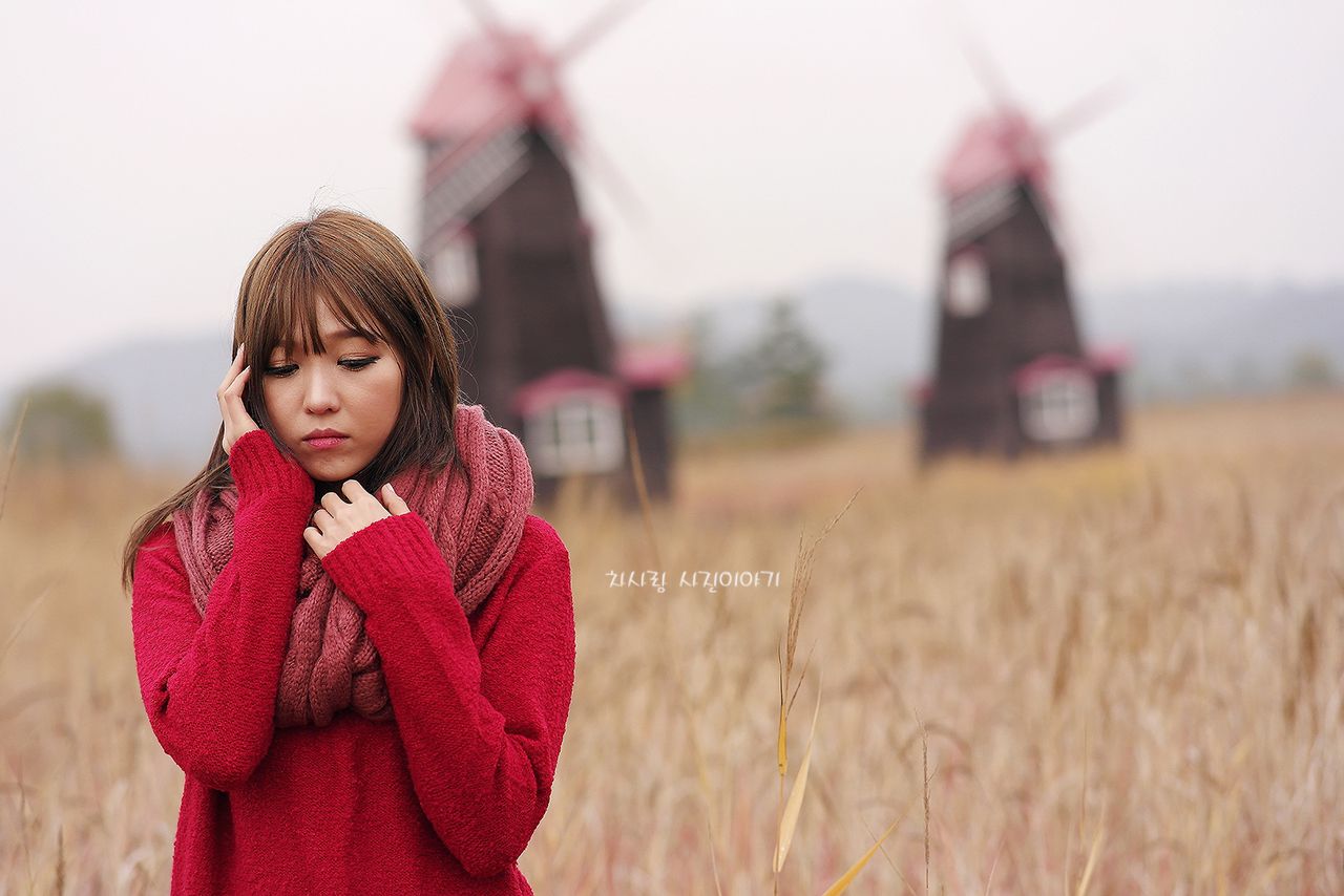 李仁慧《户外小清新围巾系列》套图-图49