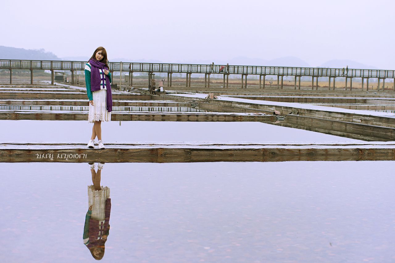 李仁慧《户外小清新围巾系列》套图-图54