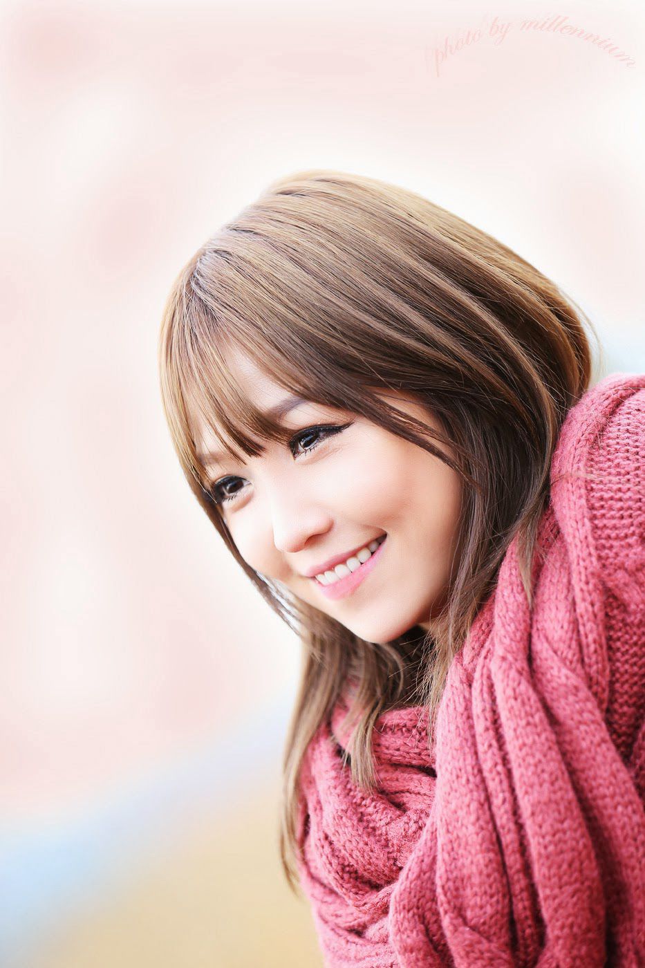 李仁慧《户外小清新围巾系列》套图-图5