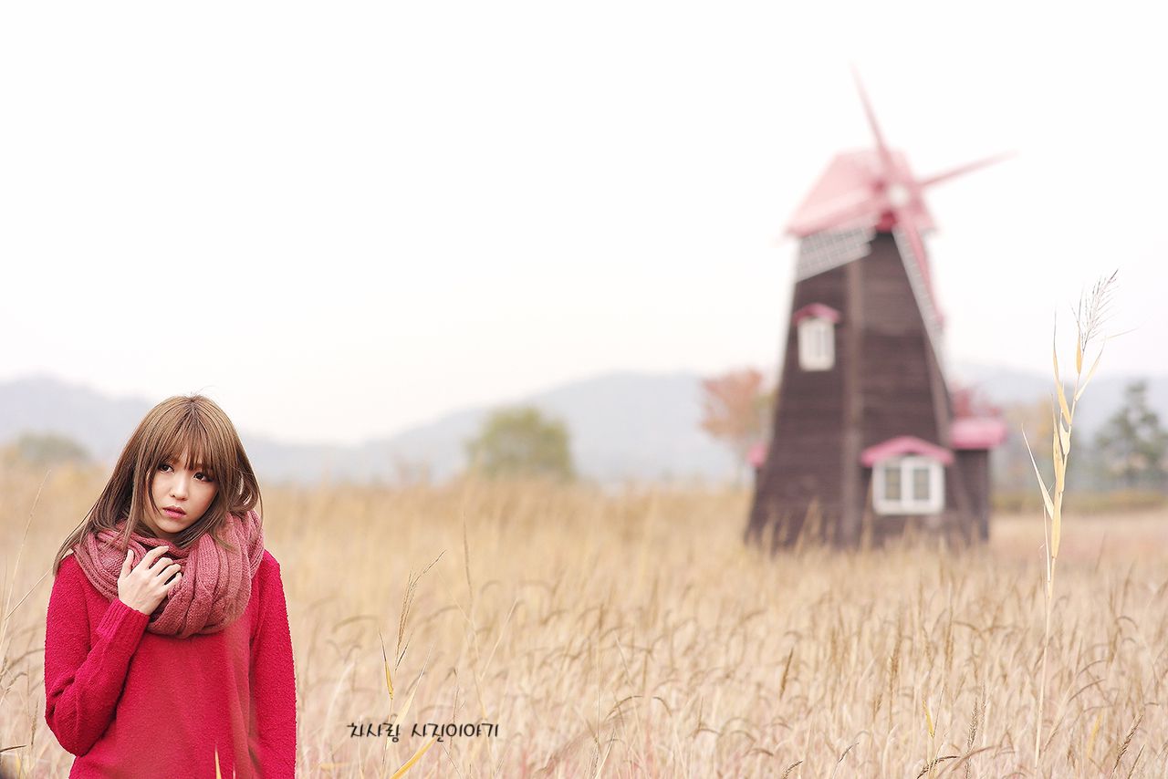 李仁慧《户外小清新围巾系列》套图-图66