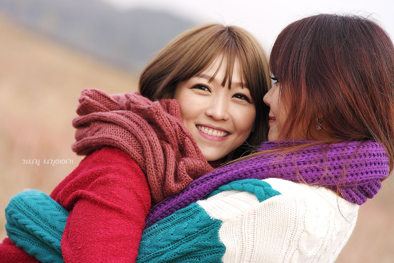 李仁慧《户外小清新围巾系列》套图-图68