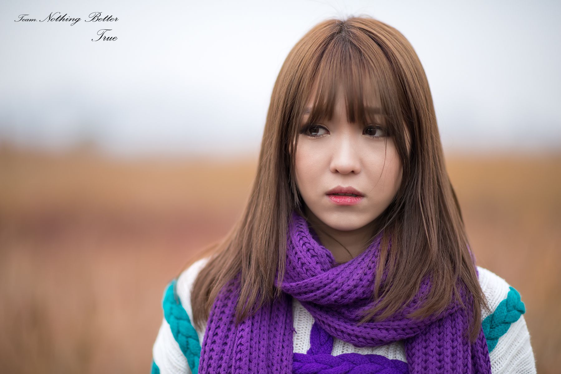 李仁慧《户外小清新围巾系列》套图-图80