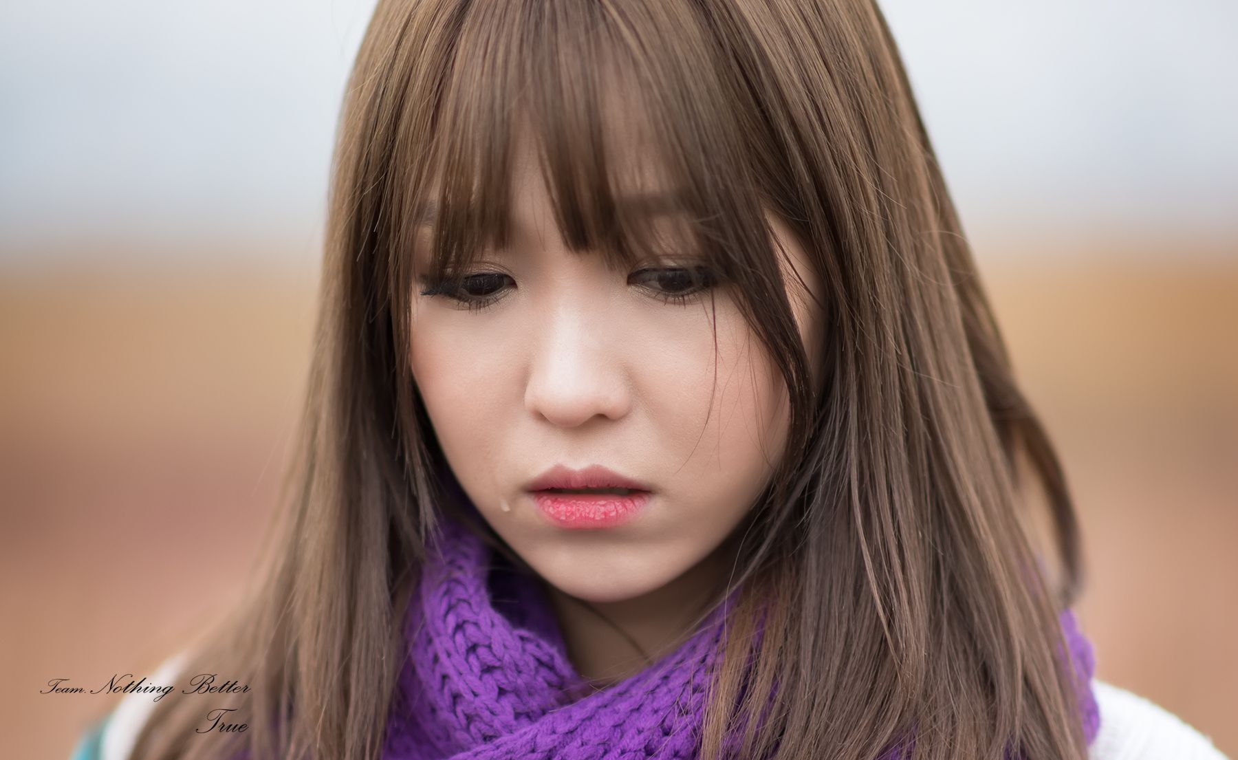 李仁慧《户外小清新围巾系列》套图-图81