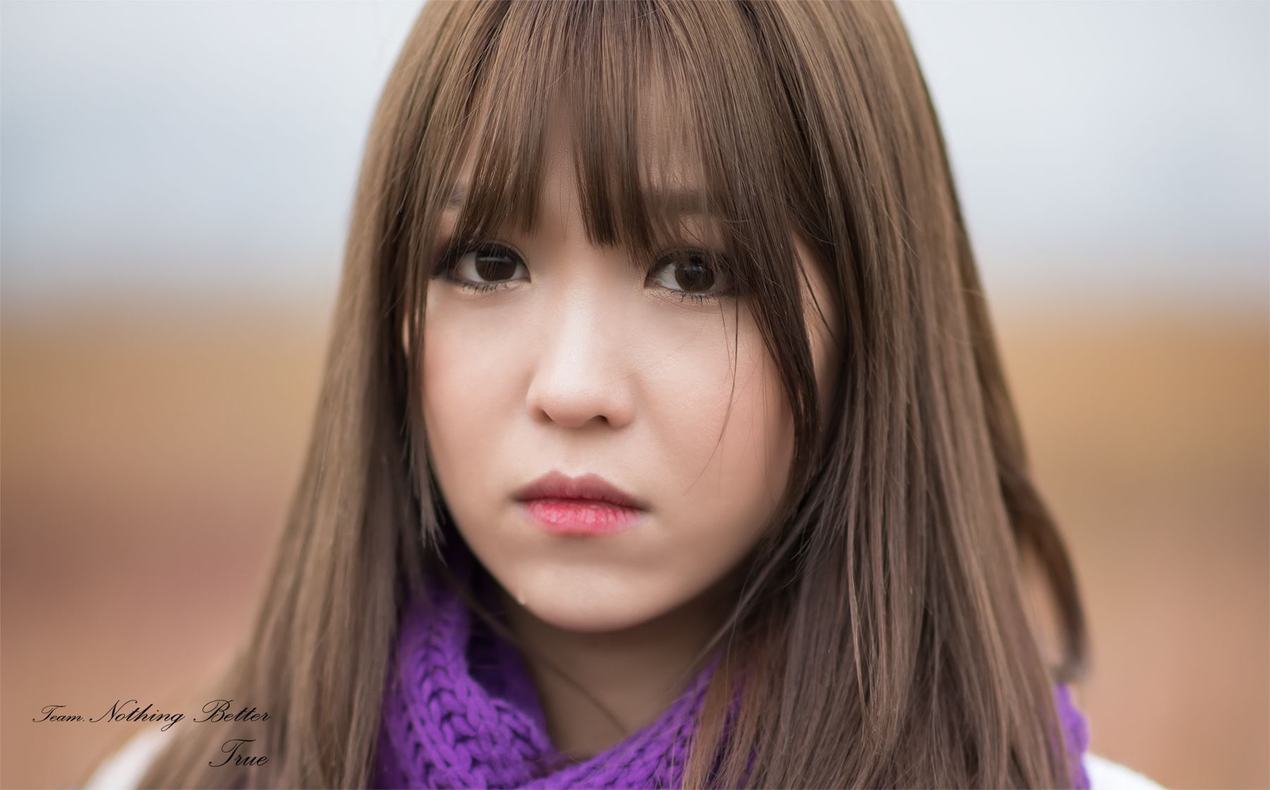 李仁慧《户外小清新围巾系列》套图-图82