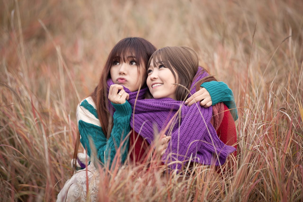 李仁慧《户外小清新围巾系列》套图-图94