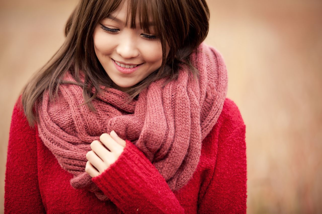 李仁慧《户外小清新围巾系列》套图-图95