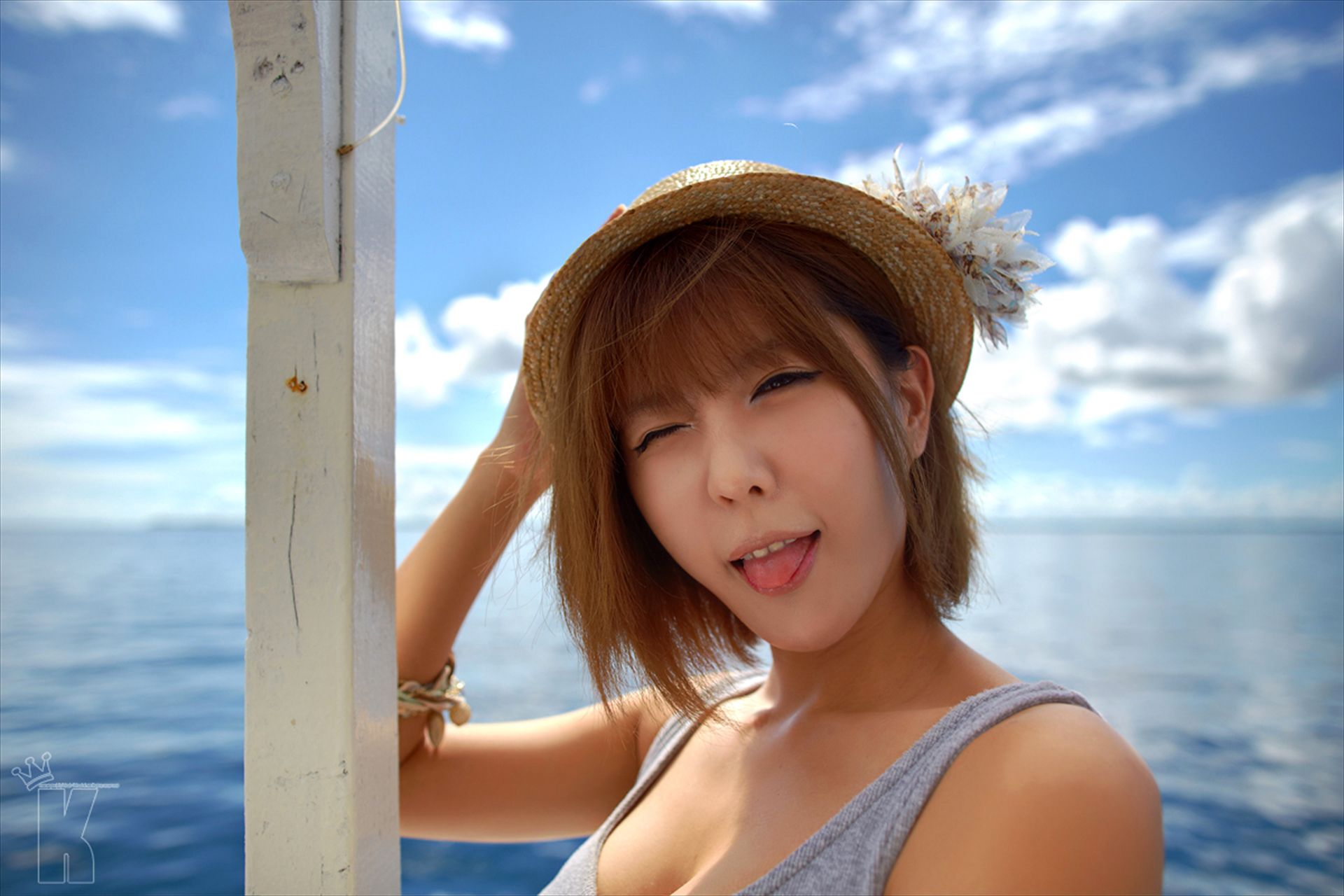 许允美《海上游艇女神》-图65