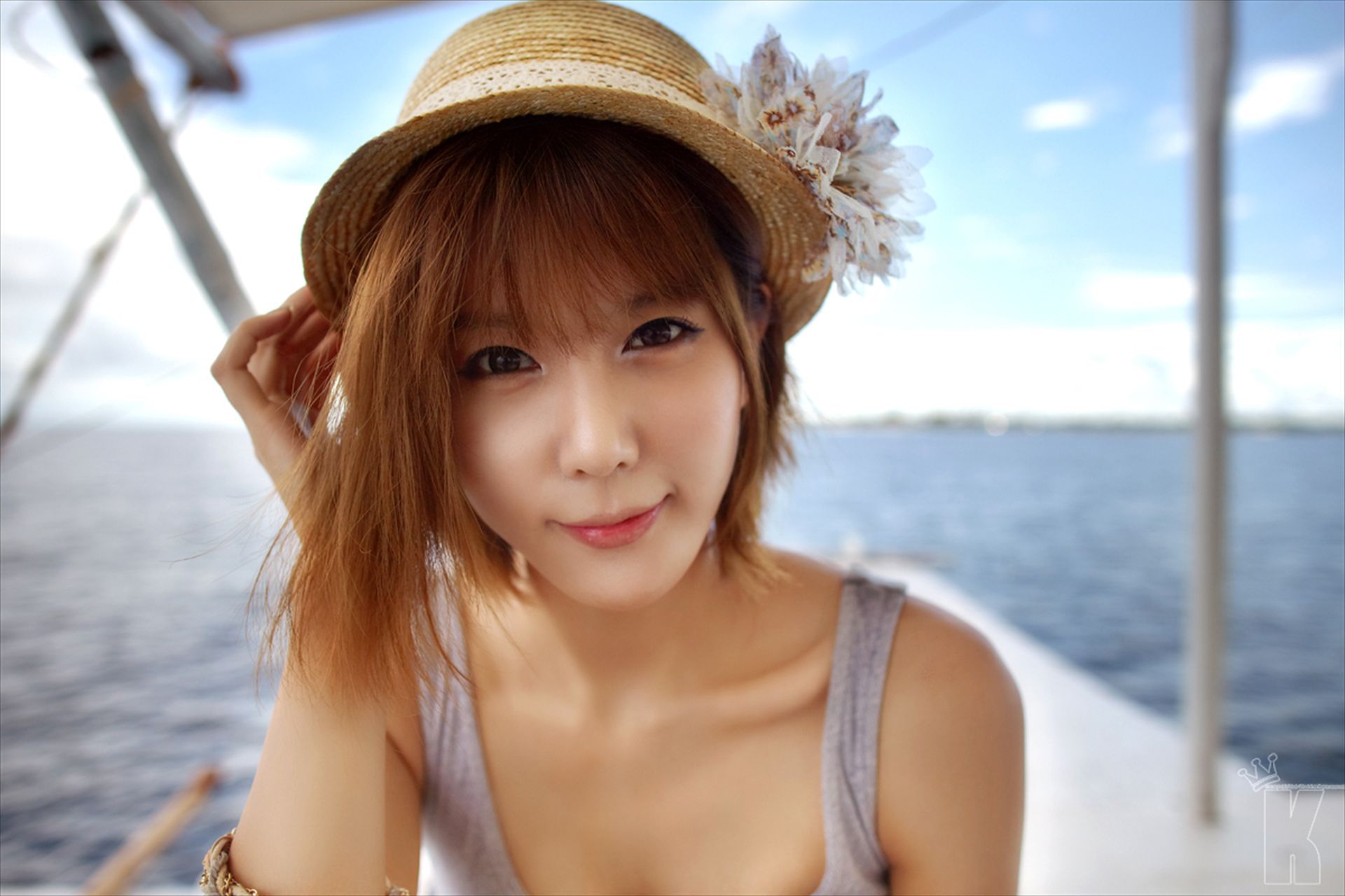 许允美《海上游艇女神》-图73