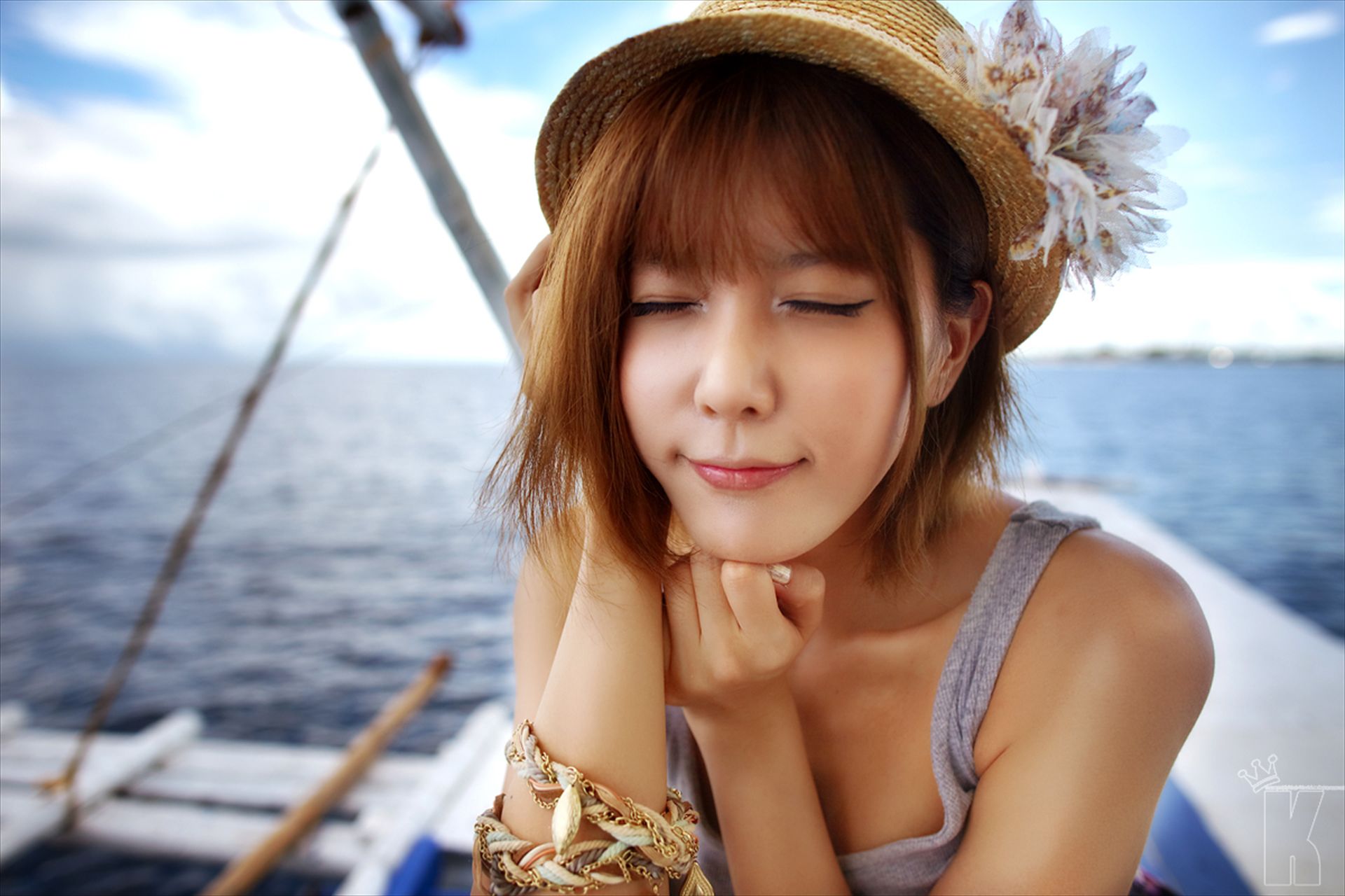 许允美《海上游艇女神》-图74