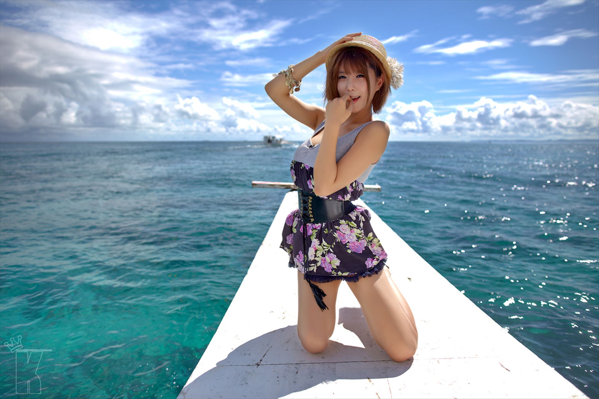 许允美《海上游艇女神》-图76