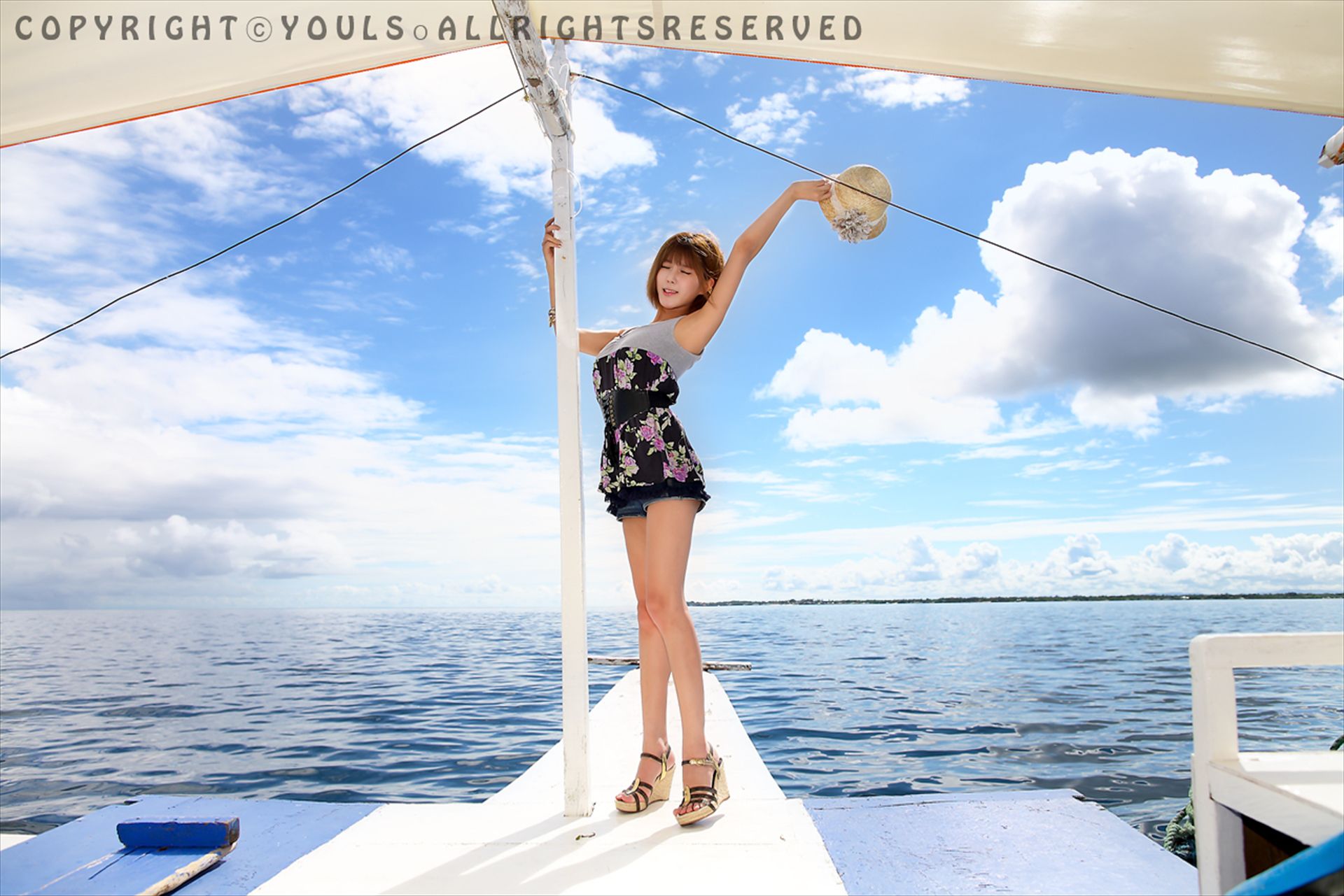 许允美《海上游艇女神》-图86