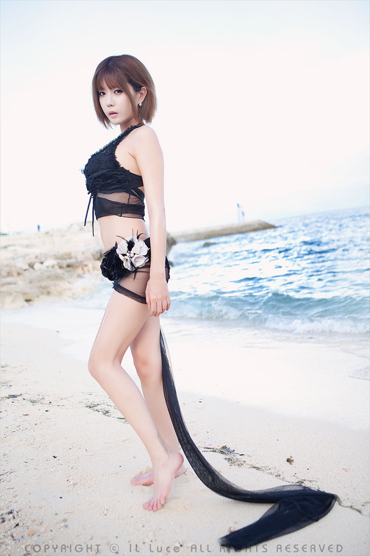 许允美《沙滩唯美蕾丝》-图12