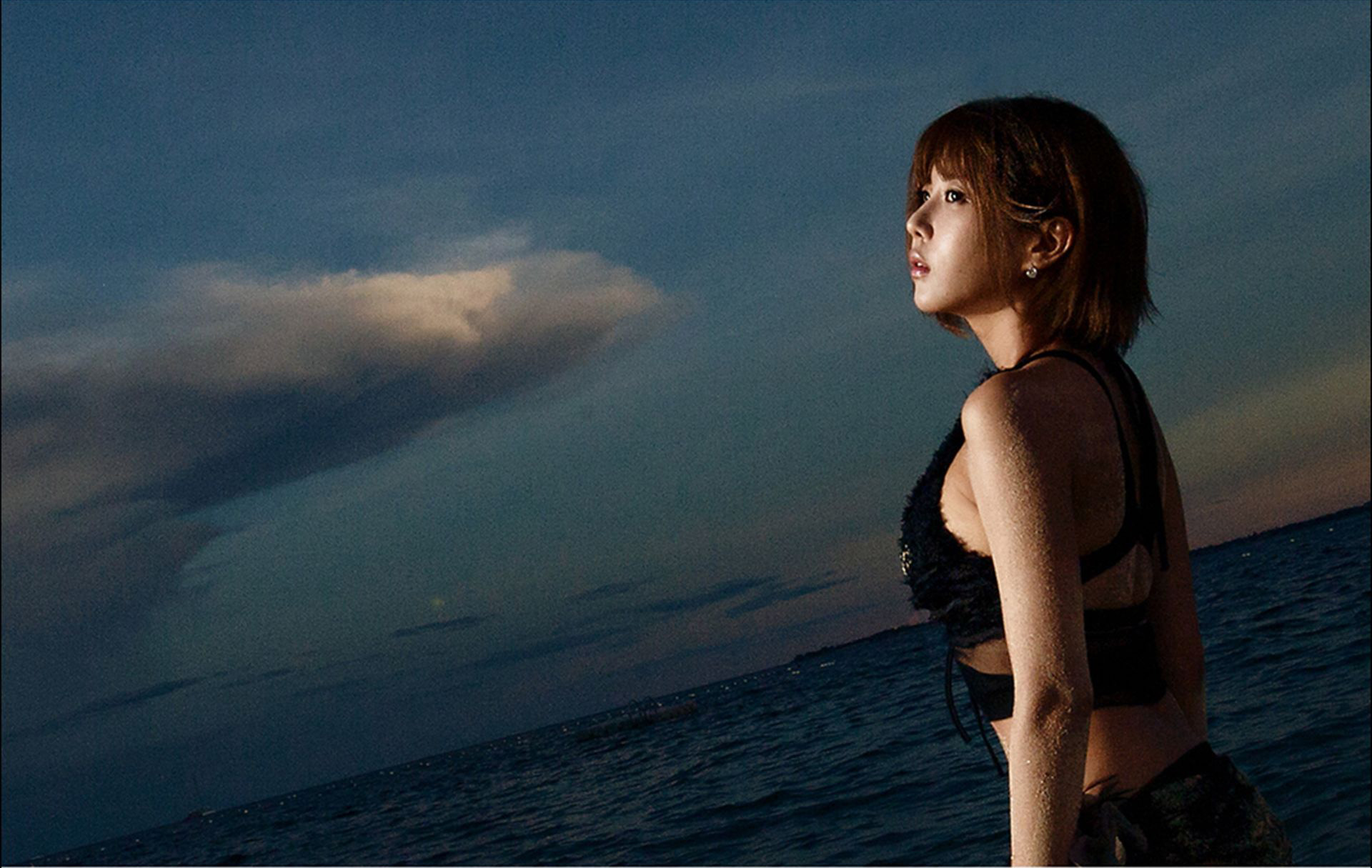 许允美《沙滩唯美蕾丝》-图15