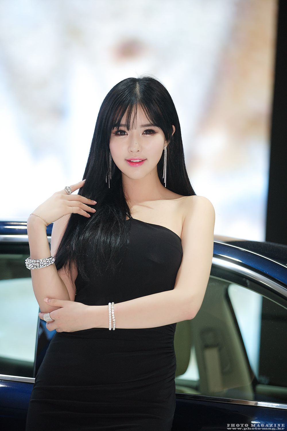 韩国车模崔星河《车展优雅长裙系列》高清套图-图34