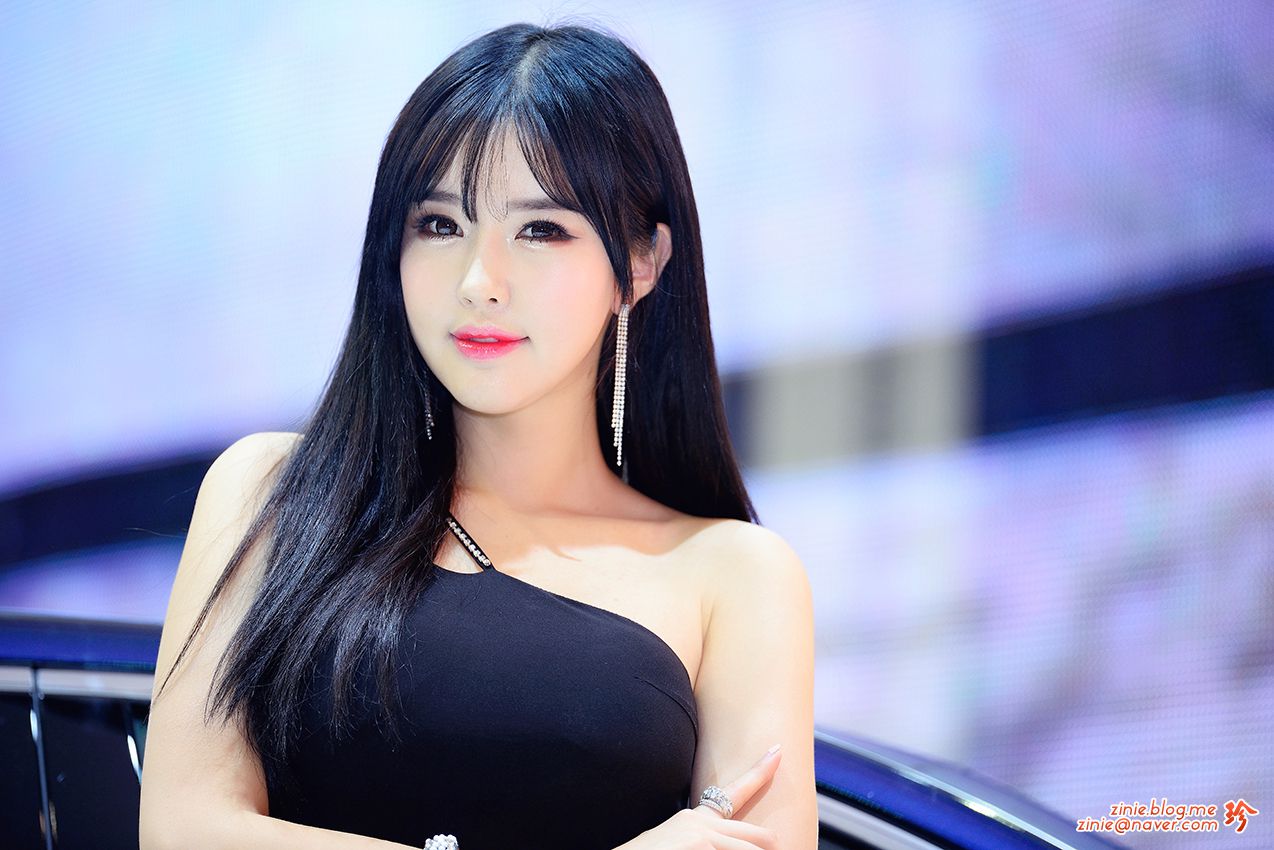 韩国车模崔星河《车展优雅长裙系列》高清套图-图46