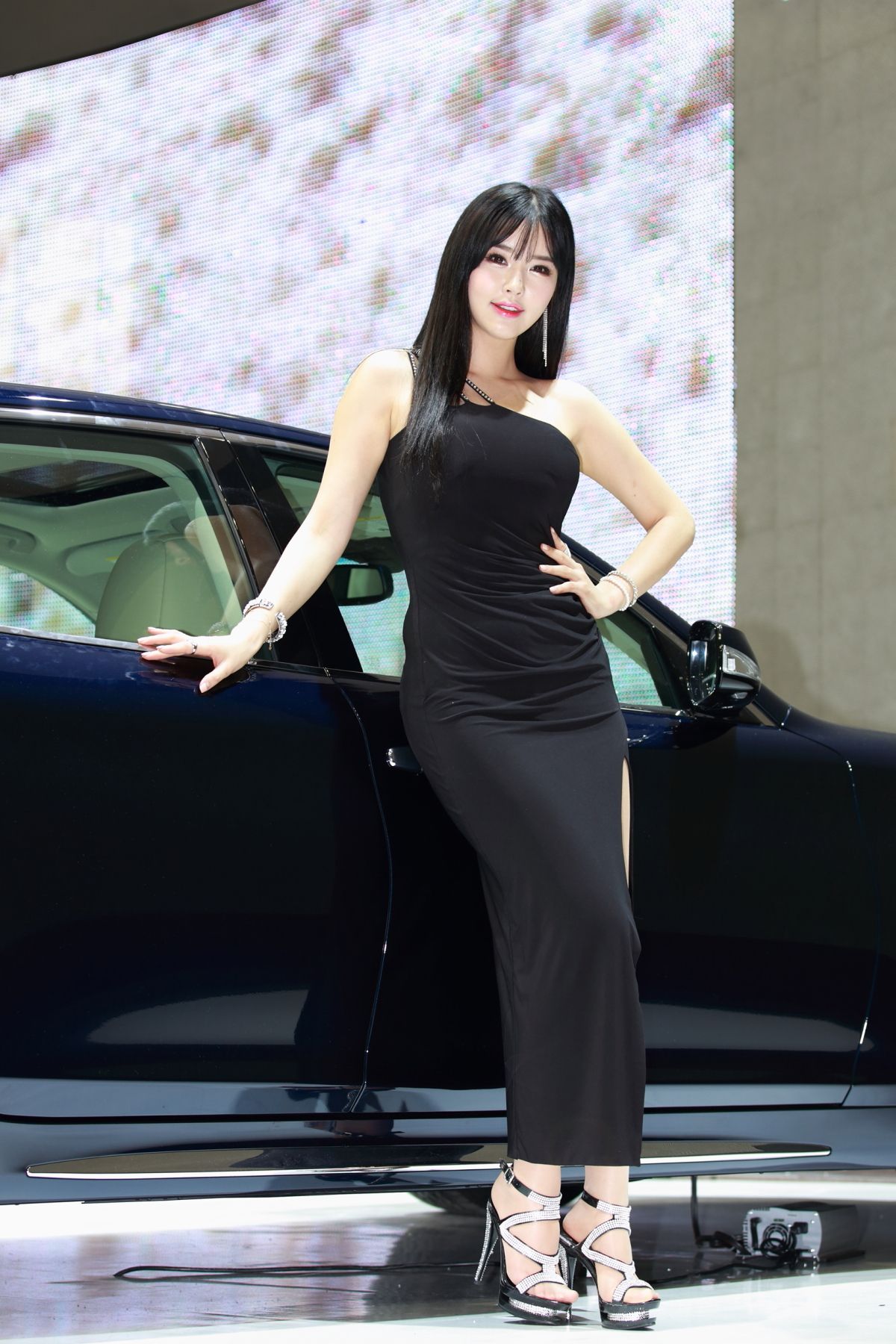 韩国车模崔星河《车展优雅长裙系列》高清套图-图51
