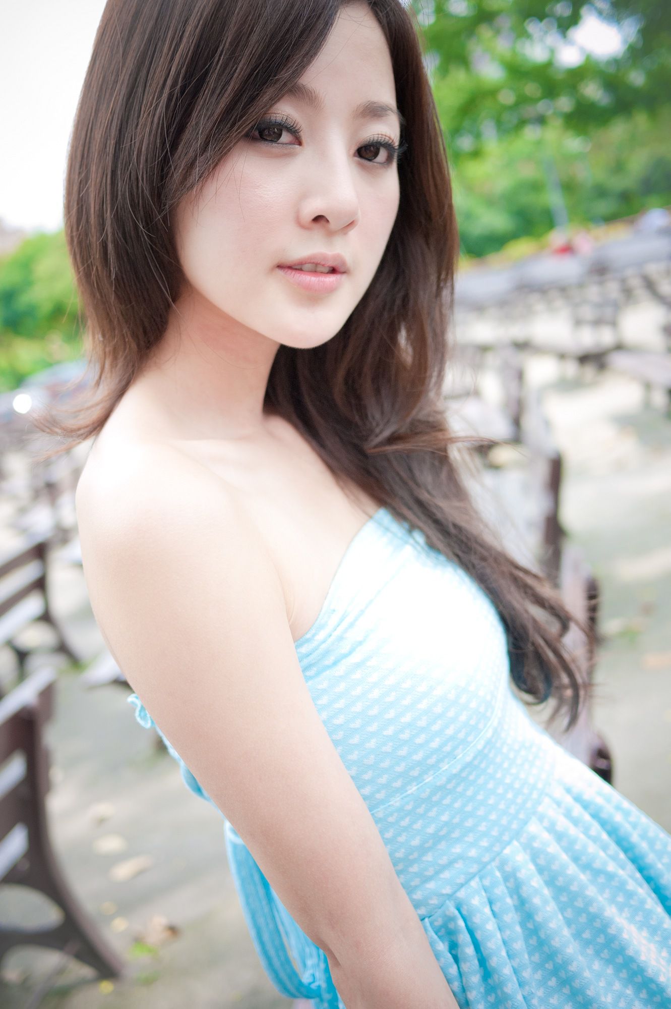 果子MM/张允霏《228公園街拍》 第II部-图19